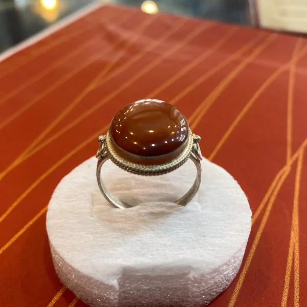 Handmade silver ring