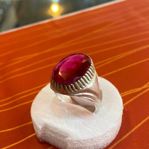 Artisanal Ruby Ring