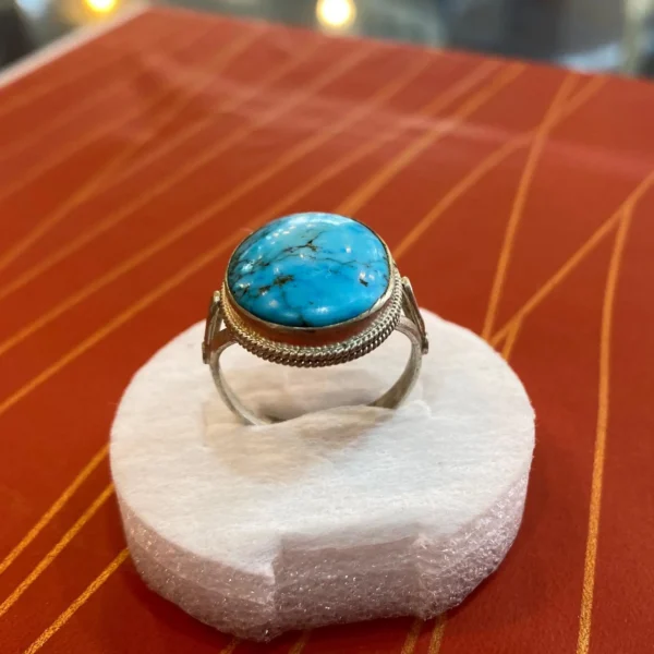 Turquoise silver ring