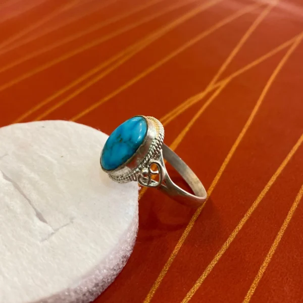 Turquoise stone ring - Image 2