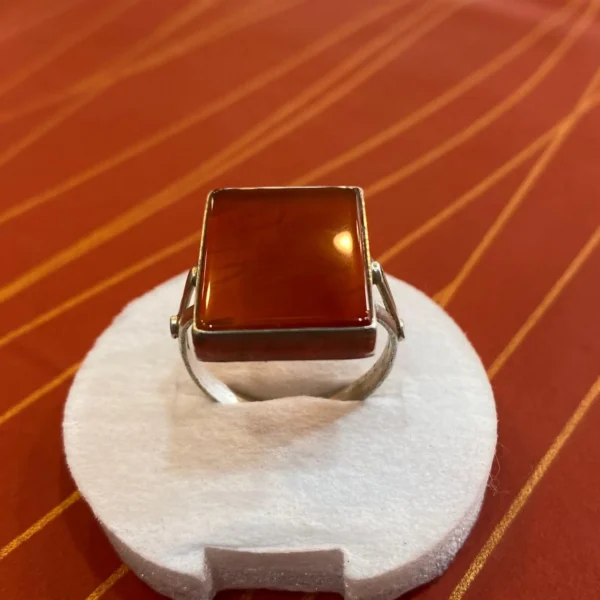 Handcrafted Aqeeq ring