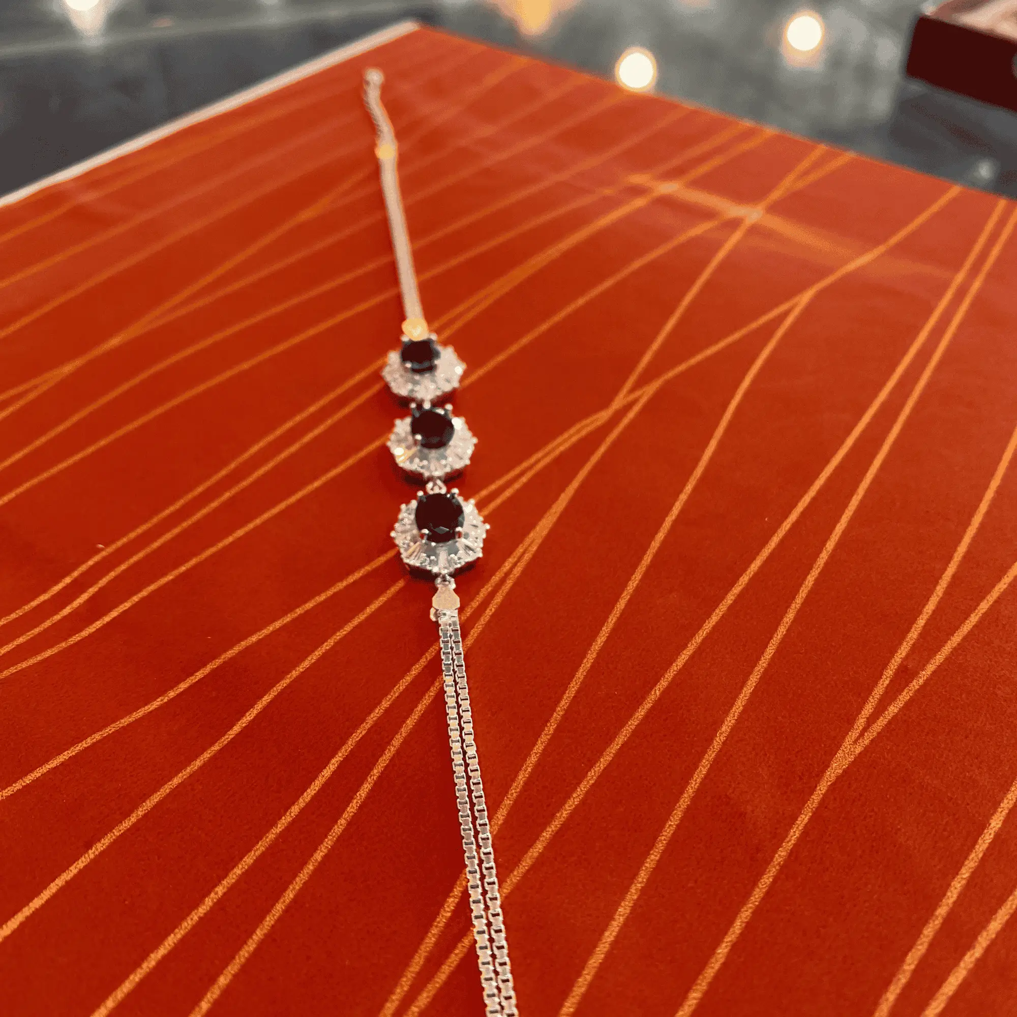 Antique silver bracelet - Image 2