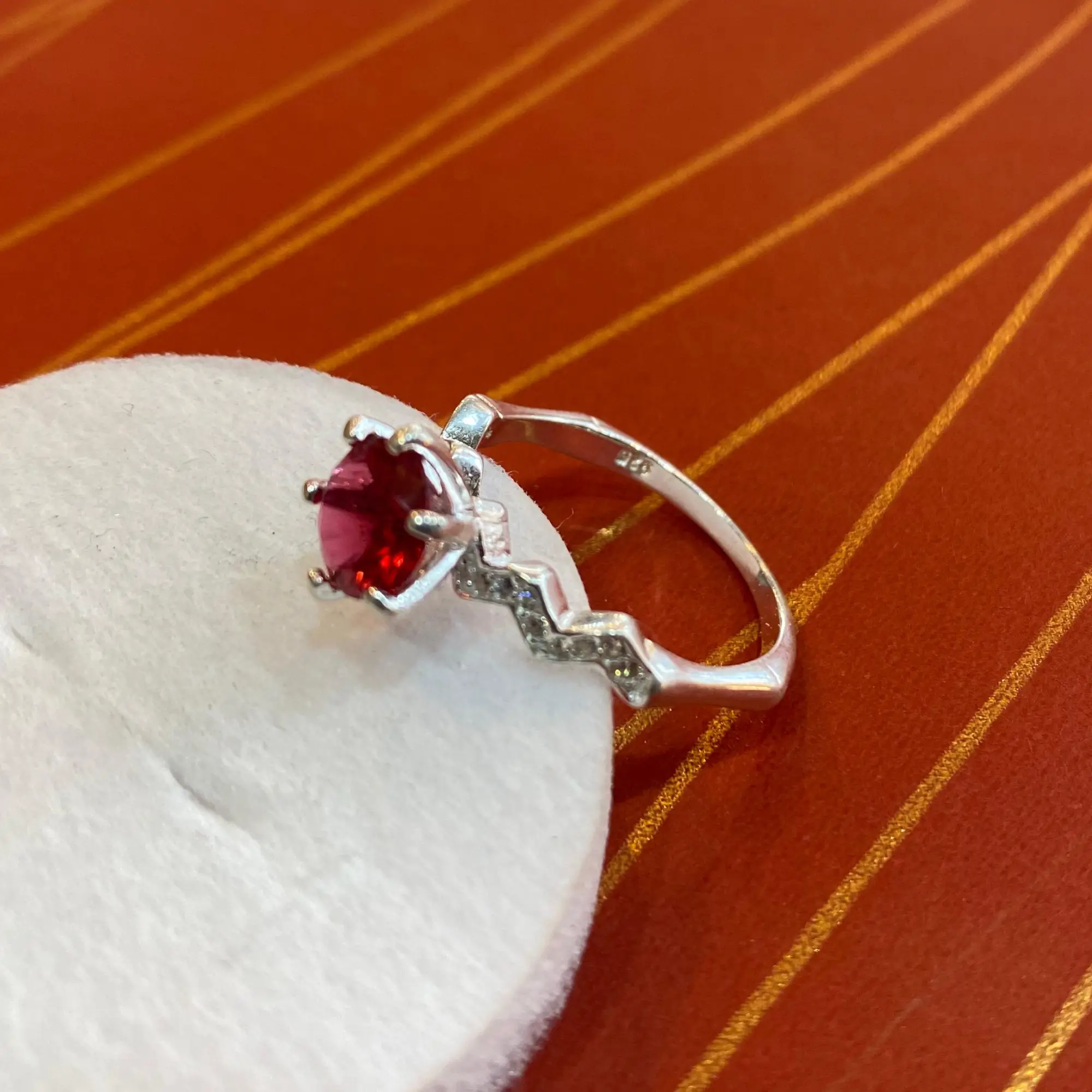 Classic silver ring - Image 2