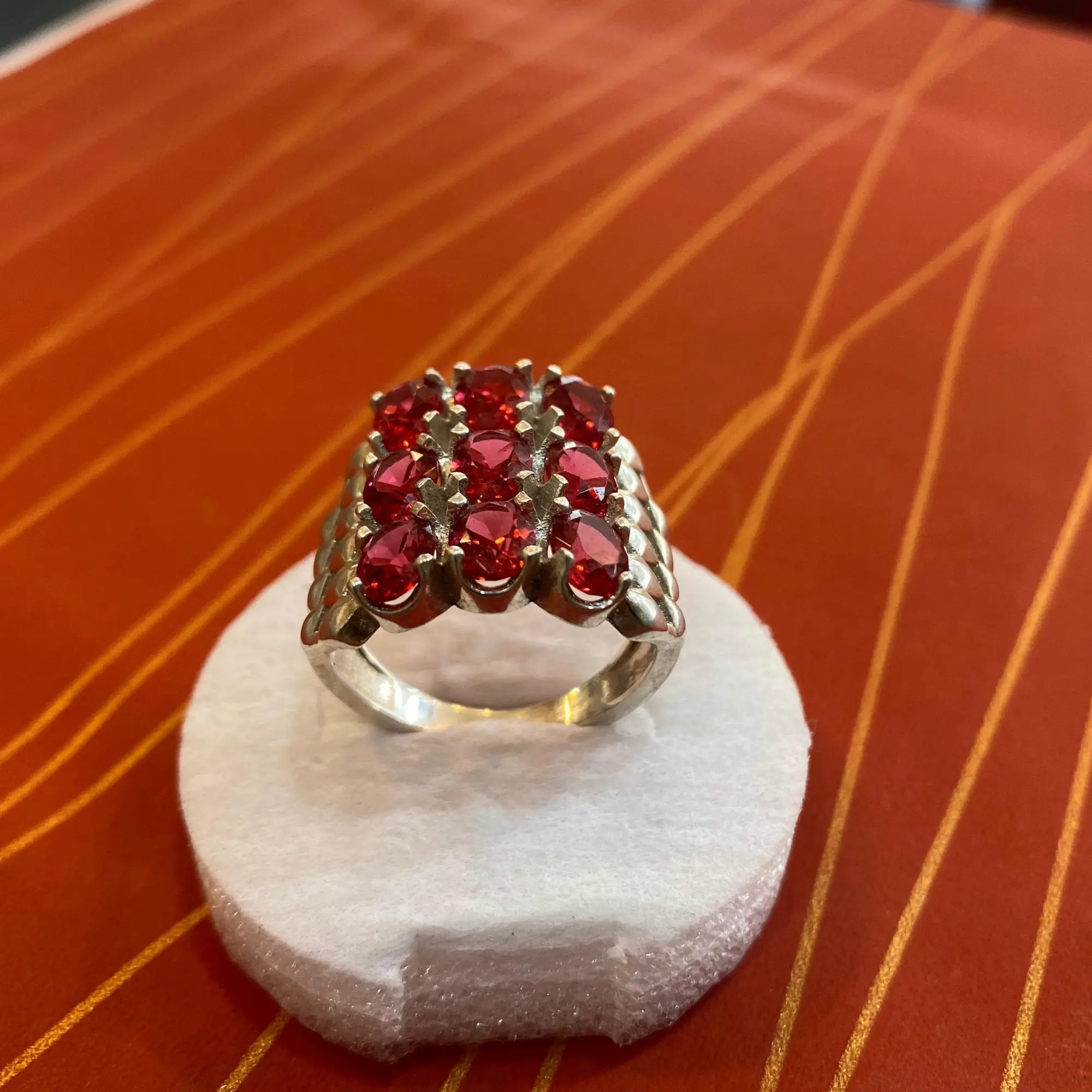 Italian silver ring