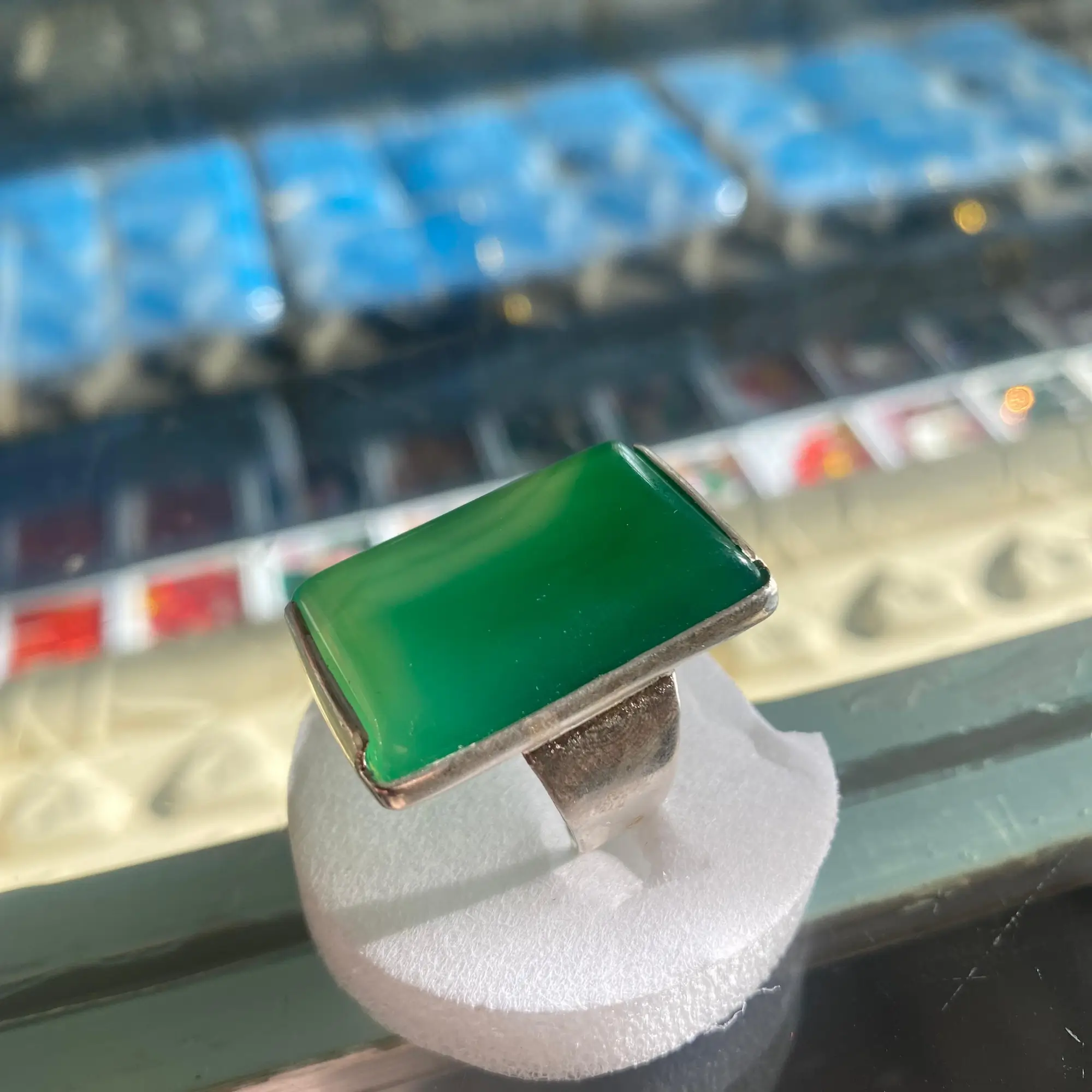 Silver Men Luxury Ring